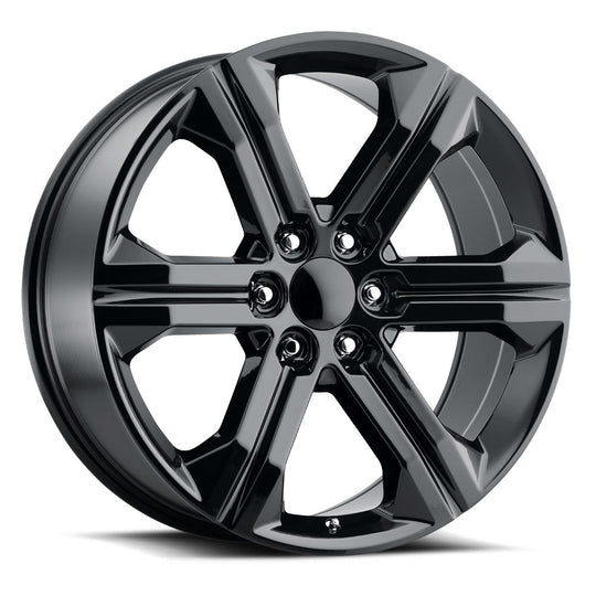 DN3 229-6139-24 GB - Voxx Replica Denali 3 22X9 6X139.7 ET 24mm Gloss Black - Voxx Replica Wheels Canada