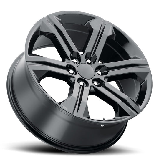 DN3 229-6139-24 GB - Voxx Replica Denali 3 22X9 6X139.7 ET 24mm Gloss Black - Voxx Replica Wheels Canada