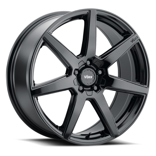 DES 285-5003-32 GB - Voxx Road Wheels Desso 20X8.50 5X112 / 5X120 ET 32mm Gloss Black - Voxx Road Wheels Wheels Canada