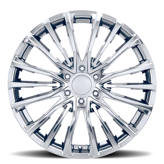ES2 229-6139-28 C - Voxx Replica ES2 22X9 6X139.7 ET 28mm Chrome - Voxx Replica Wheels Canada