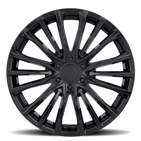 ES2 229-6139-28 GB - Voxx Replica ES2 22X9 6X139.7 ET 28mm Gloss Black - Voxx Replica Wheels Canada