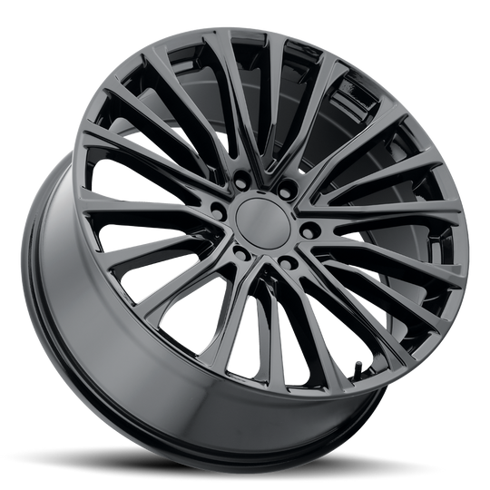 ES2 229-6139-28 GB - Voxx Replica ES2 22X9 6X139.7 ET 28mm Gloss Black - Voxx Replica Wheels Canada