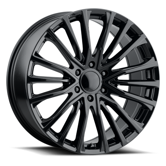 ES2 229-6139-28 GB - Voxx Replica ES2 22X9 6X139.7 ET 28mm Gloss Black - Voxx Replica Wheels Canada