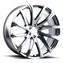 Charger l'image dans la galerie, ES3 229-6139-28 C - Voxx Replica ES3 22X9 6X139.7 ET 28mm Chrome - Voxx Replica Wheels Canada