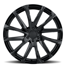 Charger l'image dans la galerie, ES3 229-6139-28 GB - Voxx Replica ES3 22X9 6X139.7 ET 28mm Gloss Black - Voxx Replica Wheels Canada