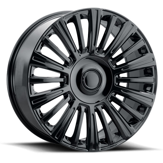 ES4 229-6009-28 GB - Voxx Replica ES4 22X9 6X135 / 6X139.7 ET 28mm Gloss Black - Voxx Replica Wheels Canada