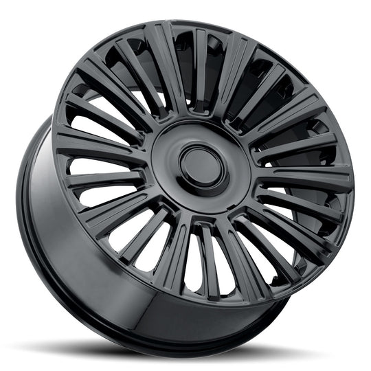 ES4 229-6009-28 GB - Voxx Replica ES4 22X9 6X135 / 6X139.7 ET 28mm Gloss Black - Voxx Replica Wheels Canada