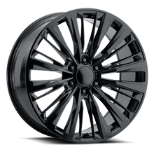 Load image into Gallery viewer, ES5 229-6139-28 GB - Voxx Replica ES5 22X9 6X139.7 ET 28mm Gloss Black - Voxx Replica Wheels Canada