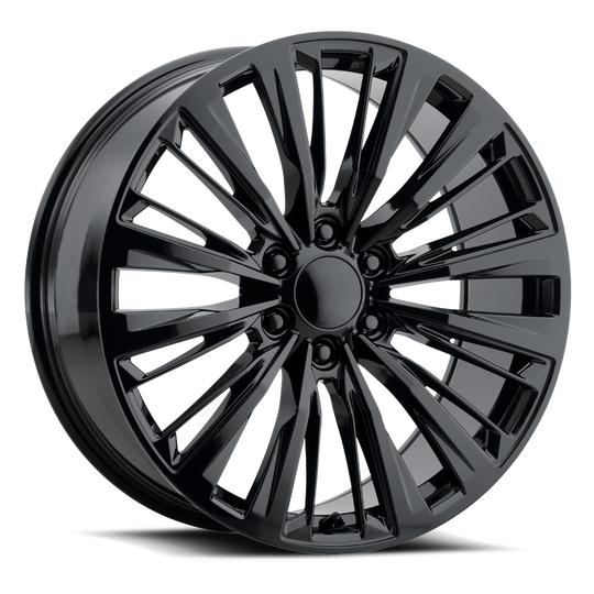 ES5 229-6139-28 GB - Voxx Replica ES5 22X9 6X139.7 ET 28mm Gloss Black - Voxx Replica Wheels Canada