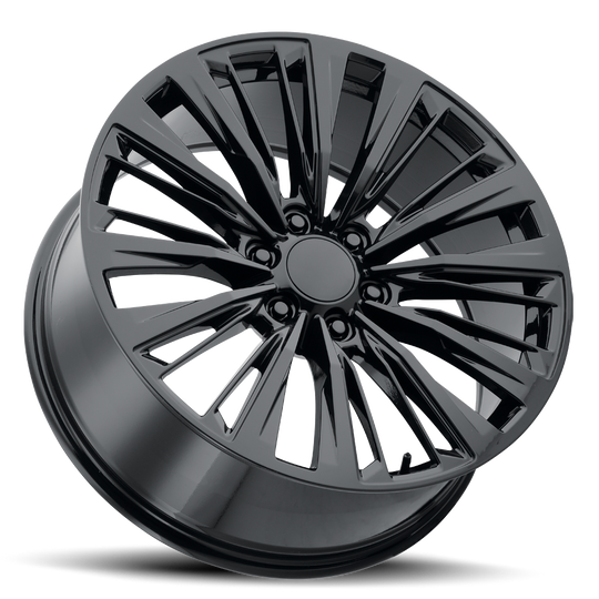 ES5 229-6139-28 GB - Voxx Replica ES5 22X9 6X139.7 ET 28mm Gloss Black - Voxx Replica Wheels Canada