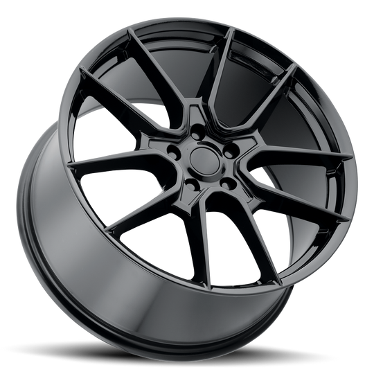 FDH 285-5114-35 GB - Voxx Replica FDH 20X8.50 5X114.3 ET 35mm Gloss Black - Voxx Replica Wheels Canada