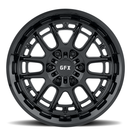 T34 790-6139-20 GB - G-FX Series TR34 17X9 6X139.7 ET 20mm Gloss Black - G-FX Series Wheels Canada