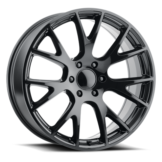 CAT 290-6139-27 GB - Voxx Replica Hellcat Truck 20X9 6X139.7 ET 27mm Gloss Black - Voxx Replica Wheels Canada