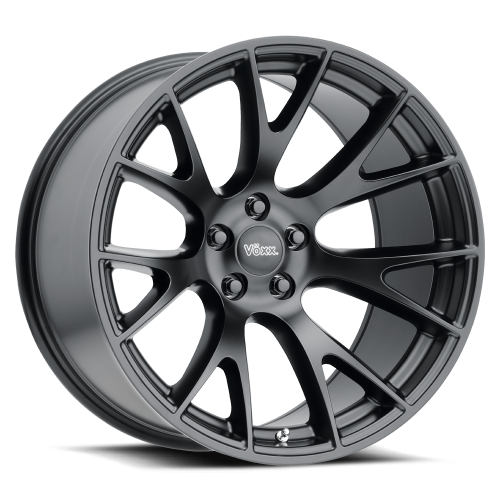 CAT 229-5115-20 MB - Voxx Replica Hellcat 22X9 5X115 ET 20mm Matte Black - Voxx Replica Wheels Canada