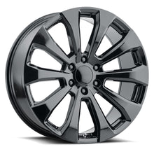 Load image into Gallery viewer, HIG 229-6139-28 GB - Voxx Replica Silverado High Country 22X9 6X139.7 ET 28mm Gloss Black - Voxx Replica Wheels Canada