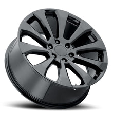 Load image into Gallery viewer, HIG 229-6139-28 GB - Voxx Replica Silverado High Country 22X9 6X139.7 ET 28mm Gloss Black - Voxx Replica Wheels Canada