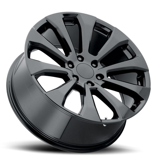 HIG 229-6139-28 GB - Voxx Replica Silverado High Country 22X9 6X139.7 ET 28mm Gloss Black - Voxx Replica Wheels Canada