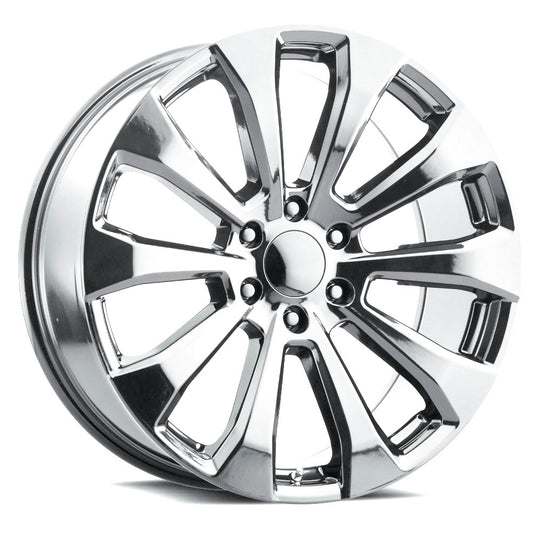 HIG 229-6139-28 P - Voxx Replica Silverado High Country 22X9 6X139.7 ET 28mm Polished - Voxx Replica Wheels Canada