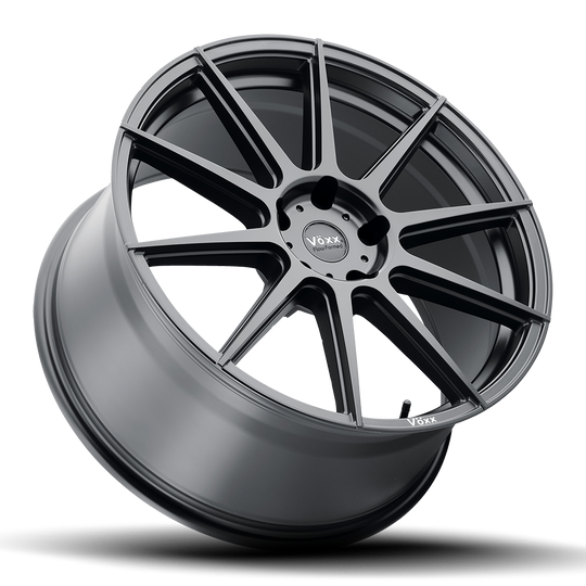 LUC 210-5114-42 MB - Voxx Feather Forged Lucca 20X10 5X114.3 ET 42mm Matte Black - Voxx Feather Forged Wheels Canada