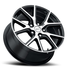 Charger l'image dans la galerie, LMI 210-5115-25 GBMF - Voxx Lumi 20X10 5X115 25mm Gloss Black Machined Face - Voxx Wheels Canada