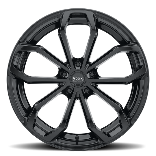 MAL 229-5112-32 GB - Voxx Feather Forged Malta 22X9 5X112 ET 32mm Gloss Black - Voxx Feather Forged Wheels Canada