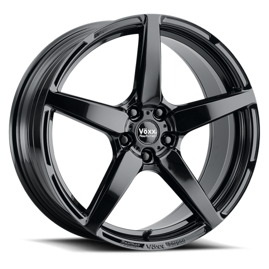 MOD 210-5114-42 GB - Voxx Feather Forged Modena 20X10 5X114.3 ET 42mm Gloss Black - Voxx Feather Forged Wheels Canada