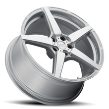 Charger l'image dans la galerie, MOD 985-5120-35 SMF - Voxx Feather Forged Modena 19X8.50 5X120 ET 35mm Silver Machined Face - Voxx Feather Forged Wheels Canada