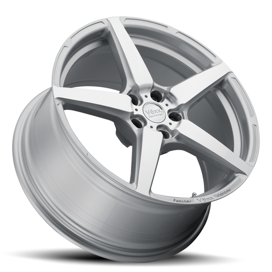 MOD 995-5114-40 SMF - Voxx Feather Forged Modena 19X9.50 5X114.3 ET 40mm Silver Machined Face - Voxx Feather Forged Wheels Canada