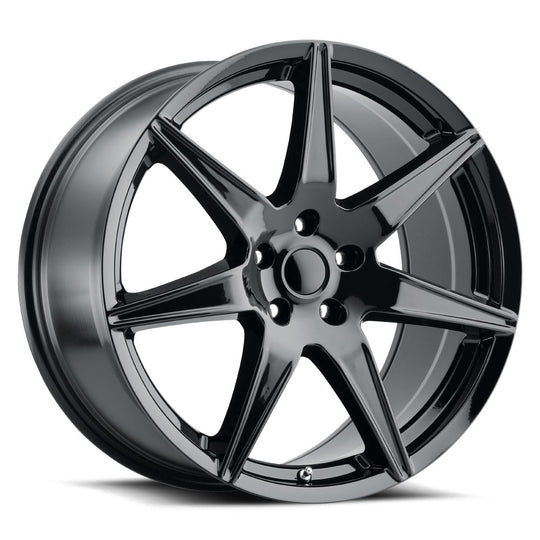 GT5 990-5114-35 GB - Voxx Replica Mustang GT50 19X9 5X114.3 ET 35mm Gloss Black - Voxx Replica Wheels Canada