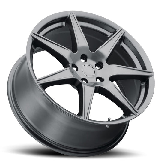 GT5 910-5114-40 GM - Voxx Replica Mustang GT50 19X10 5X114.3 ET 40mm Gun Metal - Voxx Replica Wheels Canada