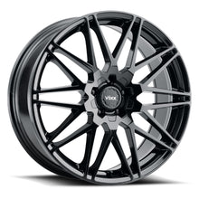 Load image into Gallery viewer, NCE 985-5008-40 GB - Voxx Road Wheels Nice 19X8.50 5X108 / 5X114.3 ET 40mm Gloss Black - Voxx Road Wheels Wheels Canada