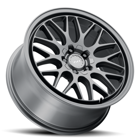 NOG 775-5003-40 CG - Voxx Road Wheels Nogara 17X7.50 5X112 / 5X120 ET 40mm Carbon Grey - Voxx Road Wheels Wheels Canada