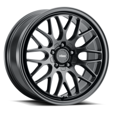 Charger l'image dans la galerie, NOG 885-5008-35 MB - Voxx Road Wheels Nogara 18X8.50 5X108 / 5X114.3 ET 35mm Matte Black - Voxx Road Wheels Wheels Canada