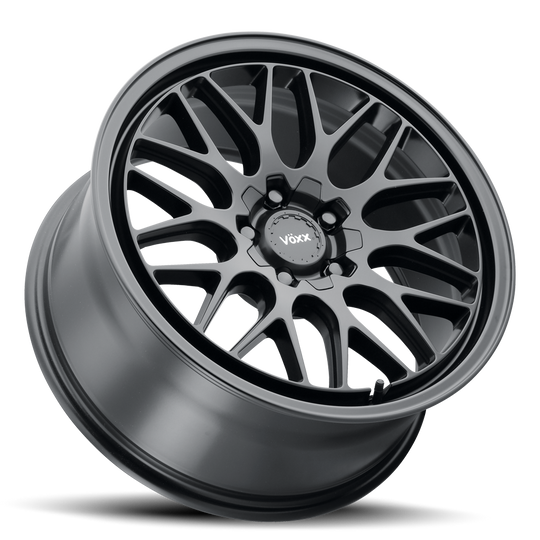 NOG 880-5008-40 MB - Voxx Road Wheels Nogara 18X8 5X108 / 5X114.3 ET 40mm Matte Black - Voxx Road Wheels Wheels Canada