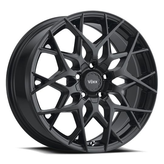PAS 880-5008-45 MB - Voxx Road Wheels Paso 18X8 5X108 / 5X114.3 ET 45mm Matte Black - Voxx Road Wheels Wheels Canada