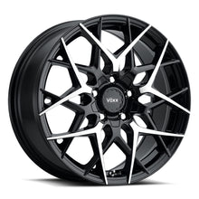 Load image into Gallery viewer, PAS 880-5002-45 GBMF - Voxx Road Wheels Paso 18X8 5X110 / 5X115 ET 45mm Gloss Black with Machined Face - Voxx Road Wheels Wheels Canada