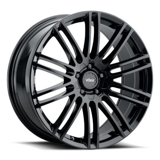 POR 775-5004-20 GB - Voxx Road Wheels Porto 17X7.50 5X115 / 5X120 ET 20mm Gloss Black - Voxx Road Wheels Wheels Canada