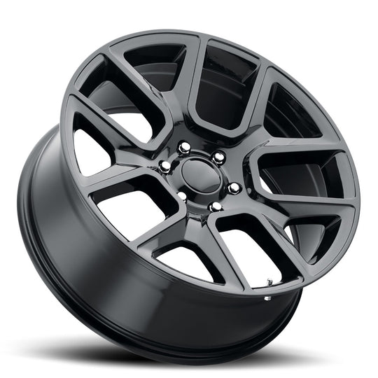 DRM 229-5139-18 GB - Voxx Replica Ram 1500 22X9 5X139.7 ET 18mm Gloss Black - Voxx Replica Wheels Canada