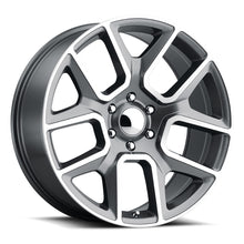 Load image into Gallery viewer, DRM 229-5139-18 GMF - Replica Ram 1500 22X9 5X139.7 18mm Gun Metal Machined Face - Replica Wheels Canada