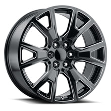 Load image into Gallery viewer, SEZ 229-6139-31 GBM - Voxx Replica SEZ 22X9 6X139.7 ET 31mm Gloss Black Milled - Voxx Replica Wheels Canada