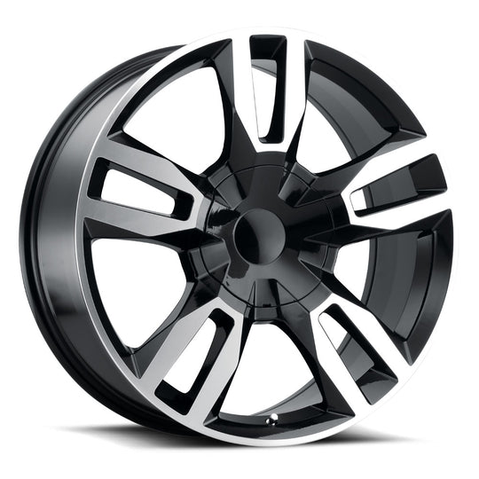 RST 229-6139-24 GBM - Voxx Replica RST 22X9 6X139.7 ET 24mm Gloss Black Machined Face - Voxx Replica Wheels Canada