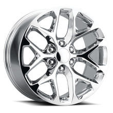 Charger l'image dans la galerie, SFO 229-6139-24 C - Voxx Replica Snowflake 22X9 6X139.7 ET 24mm Chrome - Voxx Replica Wheels Canada