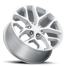 Charger l'image dans la galerie, SFO 290-6139-27 SMF - Voxx Replica Snowflake 20X9 6X139.7 ET 27mm Silver Machined Face - Voxx Replica Wheels Canada