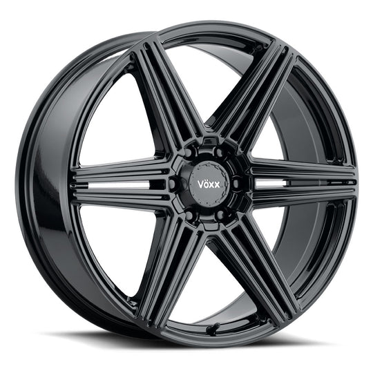 SOT 285-6003-39 GB - Voxx Road Wheels Sotto 20X8.50 6X132 / 6X139.7 ET 39mm Gloss Black - Voxx Road Wheels Wheels Canada