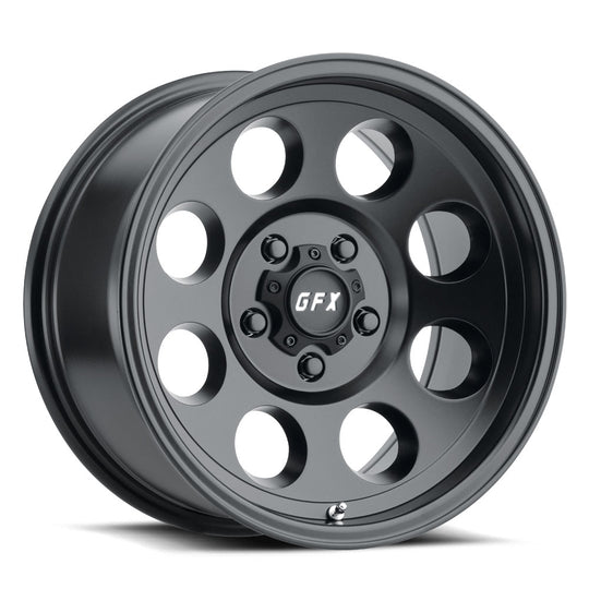 T16 790-6135-00 MB - G-FX Series TR16 17X9 6X135 ET 0mm Matte Black - G-FX Series Wheels Canada