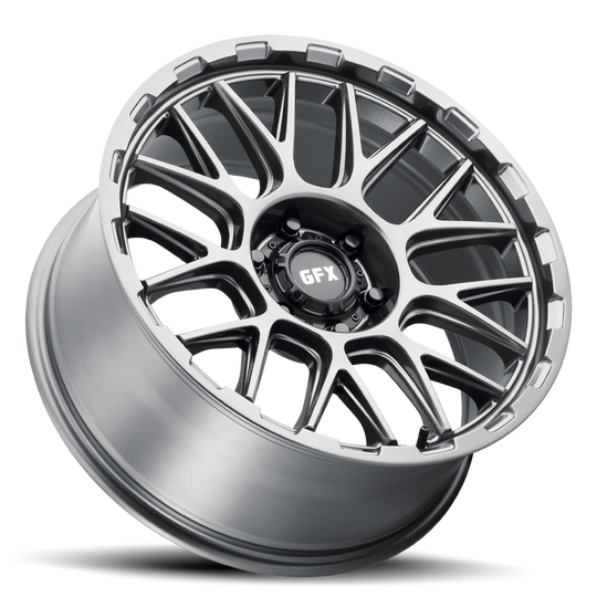 TM7 290-6139-12 GM - G-FX Series TM7 20X9 6X139.7 ET 12mm Gunmetal - G-FX Series Wheels Canada