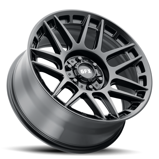 TM8 785-6009-18 MB - G-FX Series TM8 17X8.50 6X135 / 6X139.7 ET 18mm Matte Black - G-FX Series Wheels Canada