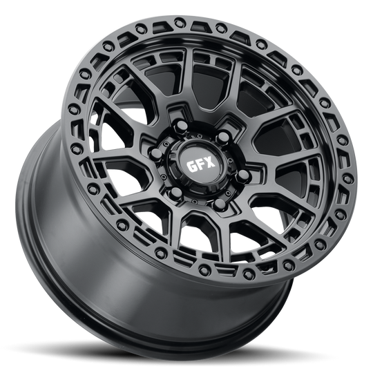 T25 290-6135-12 MB - G-FX Series TR25 20X9 6X135 ET 12mm Matte Black - G-FX Series Wheels Canada