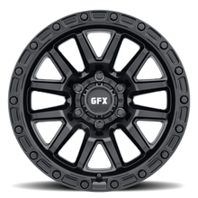 Load image into Gallery viewer, T26 890-6135-12 MB - G-FX Series TR26 18X9 6X135 ET 12mm Matte Black - G-FX Series Wheels Canada