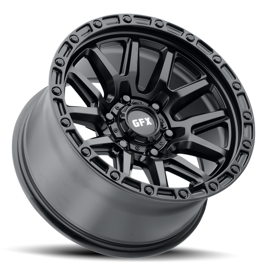 T26 790-6135-00 MB - G-FX Series TR26 17X9 6X135 ET 0mm Matte Black - G-FX Series Wheels Canada